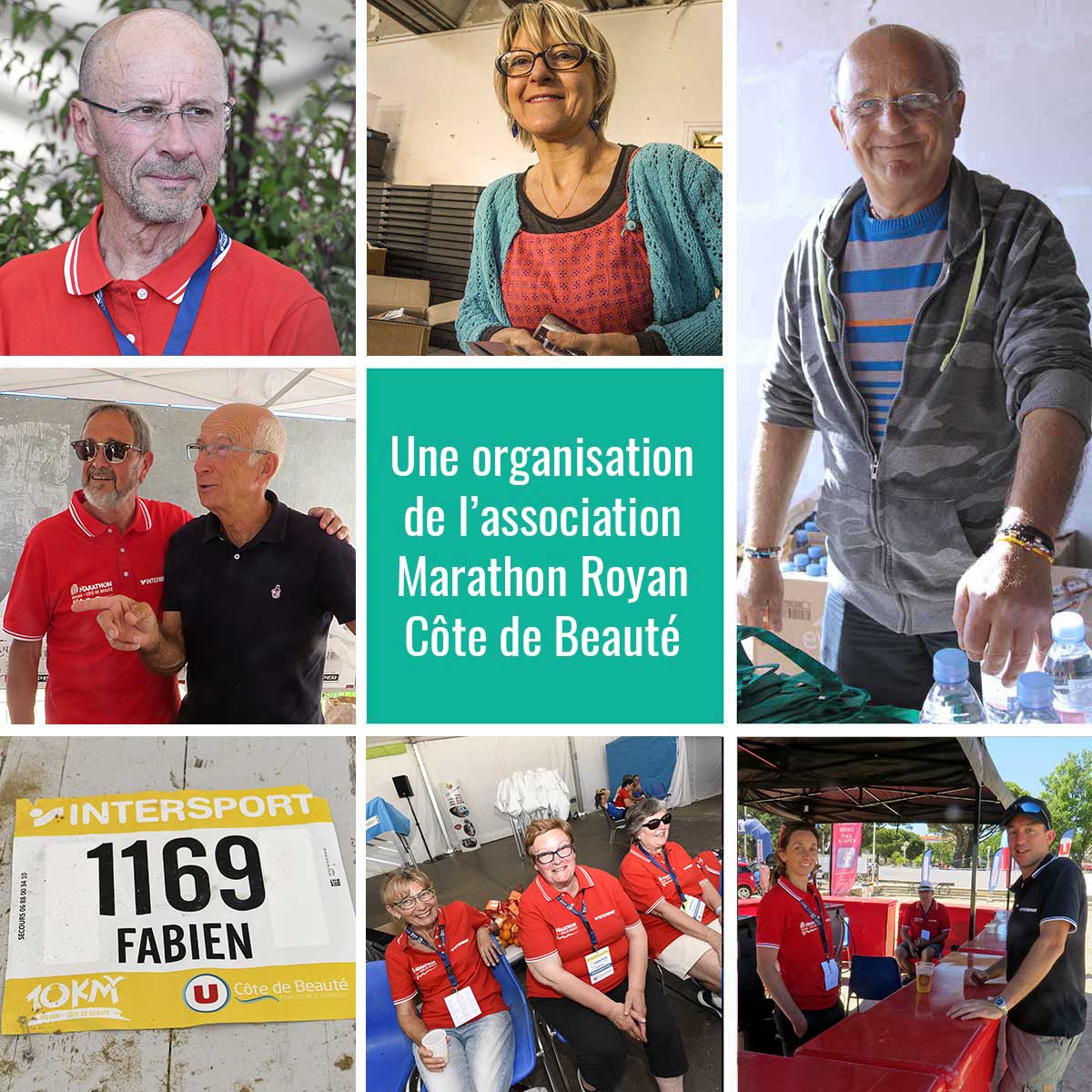l'équipe du Marathon Royan Côte de Beauté
