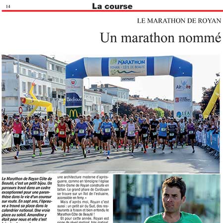 presse marathon royan édition 2023