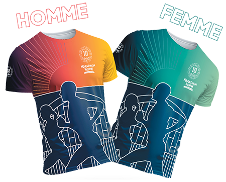 visuel TSHIRT technique respirant Marathon Royan côte de Beauté