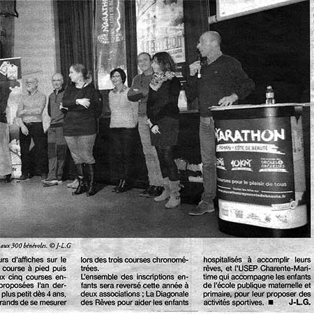 presse marathon royan édition 2020