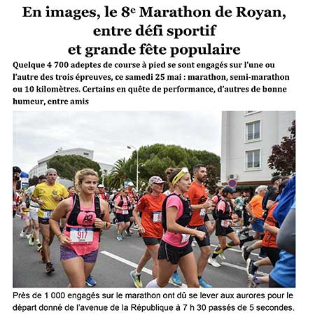 presse marathon royan édition 2024