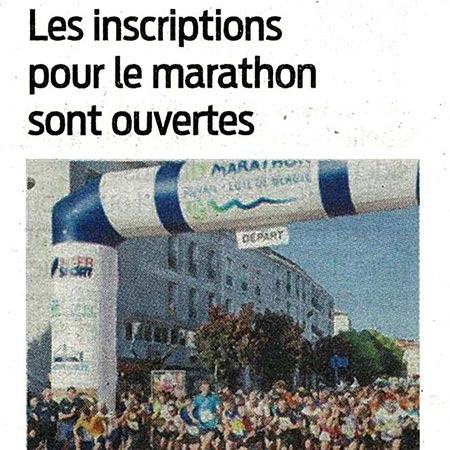 presse marathon royan édition 2020