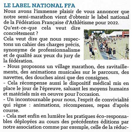 presse 6ème édition 2022 marathon royan côte de beauté