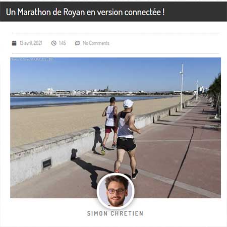 presse marathon royan édition 2021
