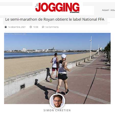 presse 6ème édition 2022 marathon royan côte de beauté