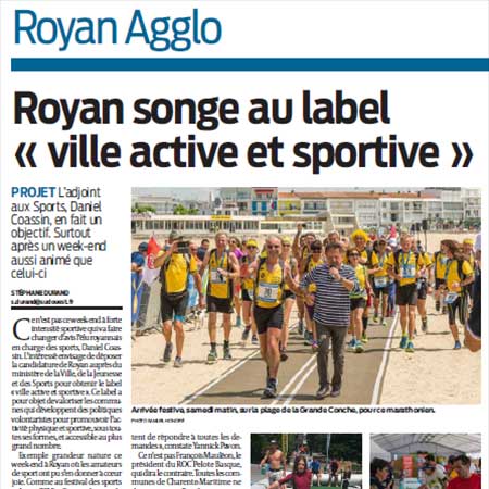presse marathon royan édition 2018