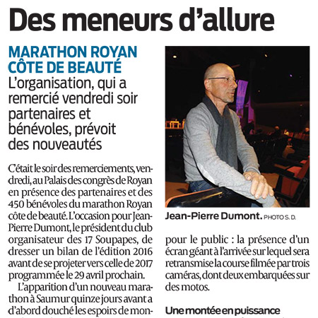 presse marathon royan février 2017
