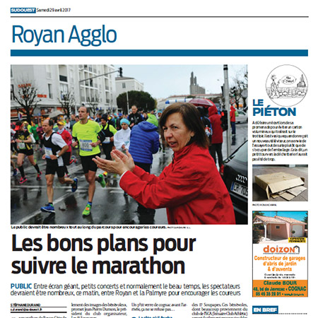 presse marathon royan février 2017