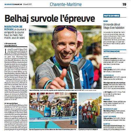 presse marathon royan février 2017