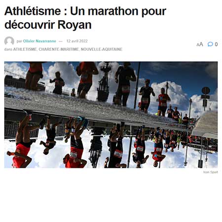 presse 6ème édition 2022 marathon royan côte de beauté